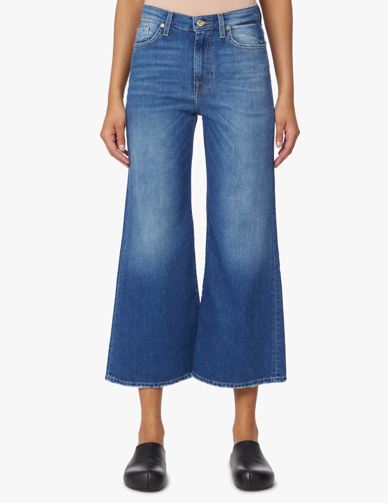 rinascente 7 For All Mankind Cropped jeans - blue