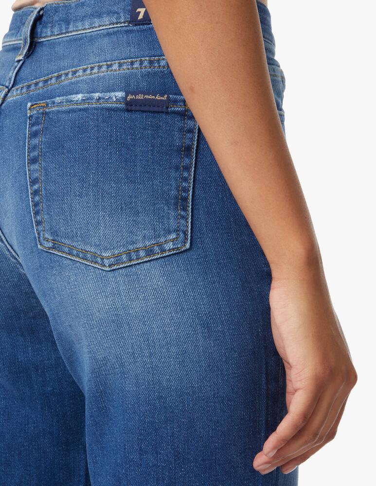 7 For All Mankind Jeans cropped - blu - immagine 4 7 For All Mankind Jeans cropped - blu - immagine 4