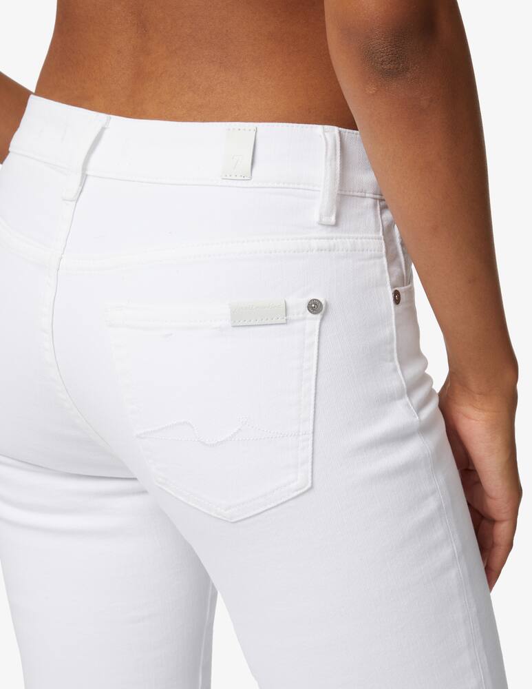 rinascente 7 For All Mankind Cropped jeans - bianco