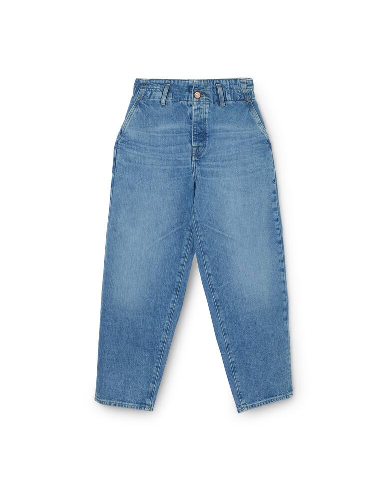 rinascente 7 For All Mankind Jeans a vita alta Ease Dylan - blu