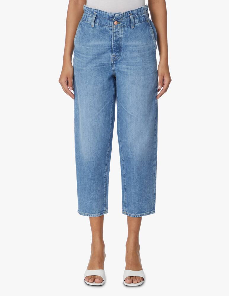 rinascente 7 For All Mankind Jeans a vita alta Ease Dylan - blu