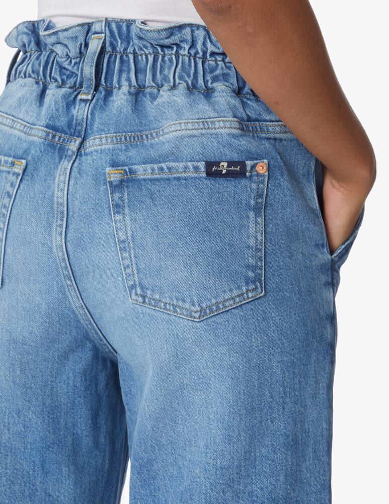 rinascente 7 For All Mankind Jeans a vita alta Ease Dylan - blu