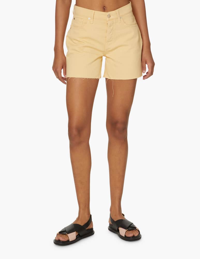 rinascente 7 For All Mankind Pantaloncini di jeans boyfriend Billie - giallo