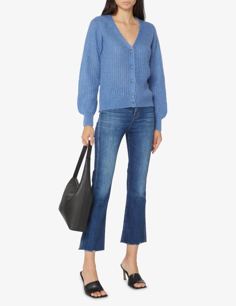 7 For All Mankind Jeans a vita alta slim Kick - Blu - immagine 1 7 For All Mankind Jeans a vita alta slim Kick - Blu - immagine 1