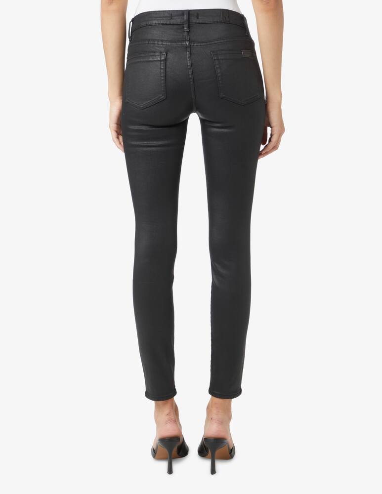 rinascente 7 For All Mankind High rise skinny jeans - Black