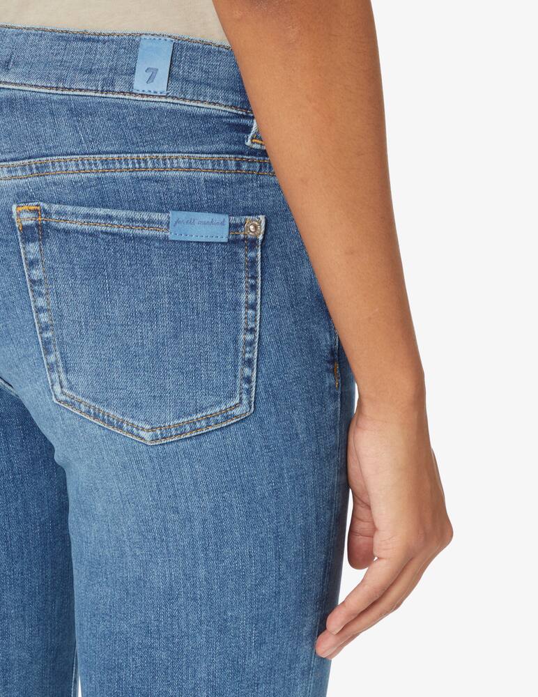 rinascente 7 For All Mankind The straight crop with let down hem - Blue