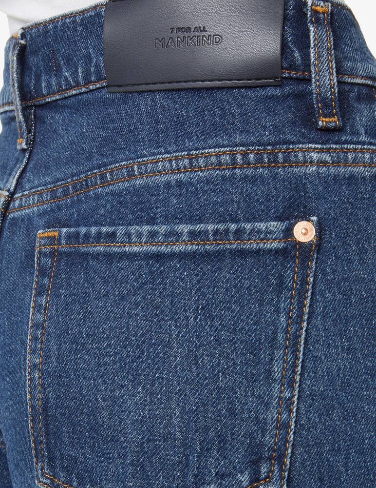 rinascente 7 For All Mankind Tess raw cut jeans - Blue