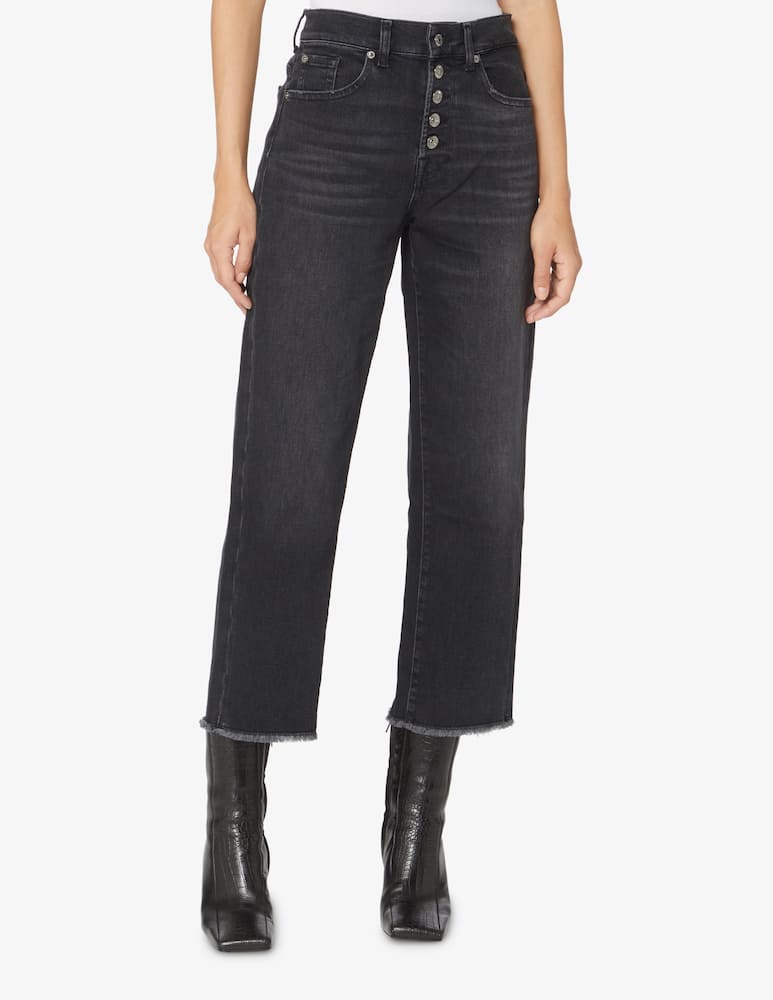 rinascente 7 For All Mankind Jeans the modern straight luxe vintage - Nero