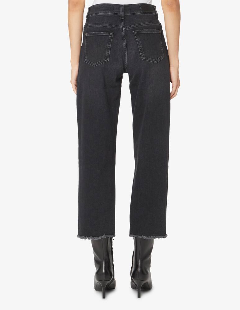 rinascente 7 For All Mankind Jeans the modern straight luxe vintage - Nero
