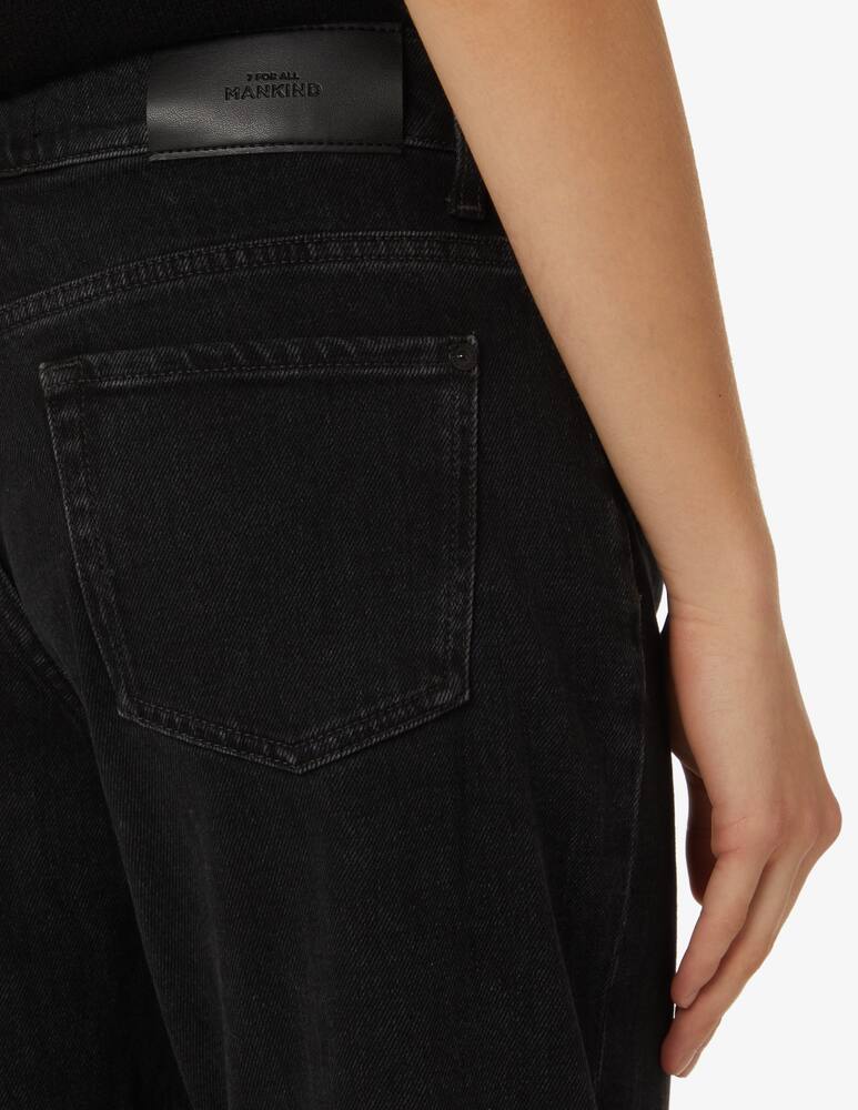 rinascente 7 For All Mankind Tess ungergound jeans - Black
