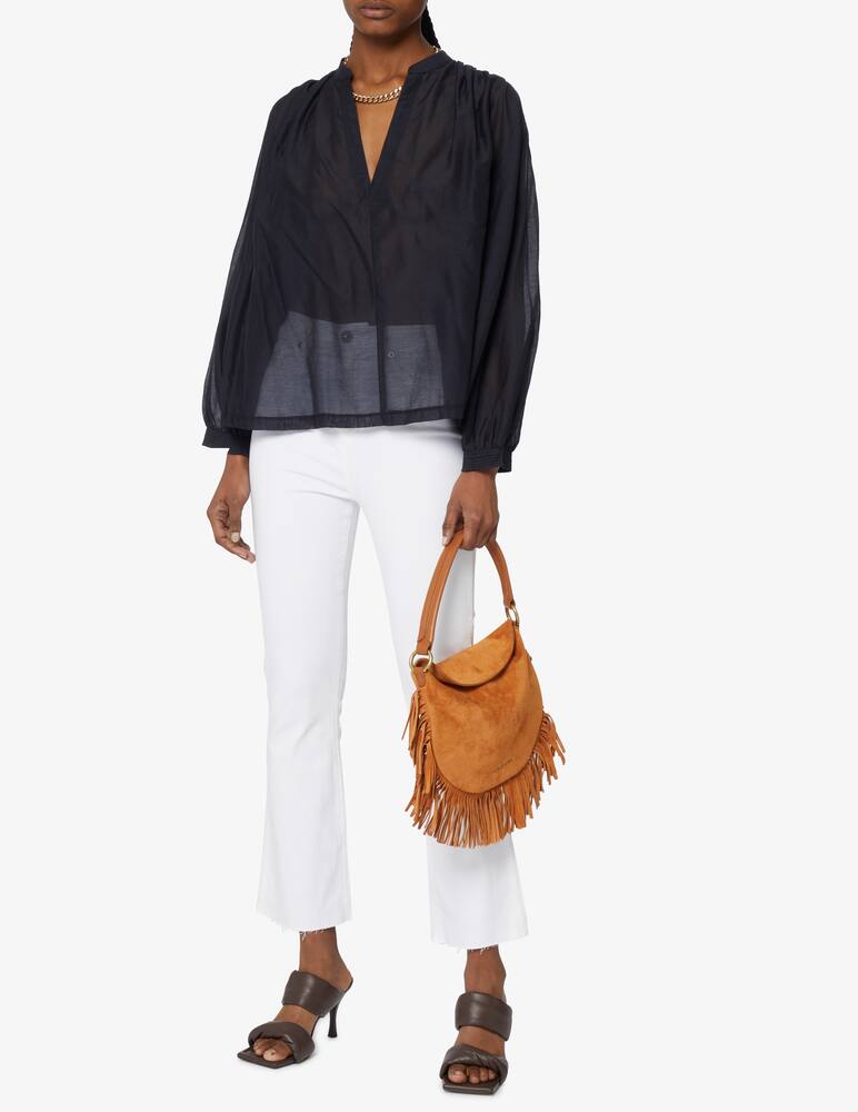 rinascente 7 For All Mankind Slim Kick Optic high rise jeans