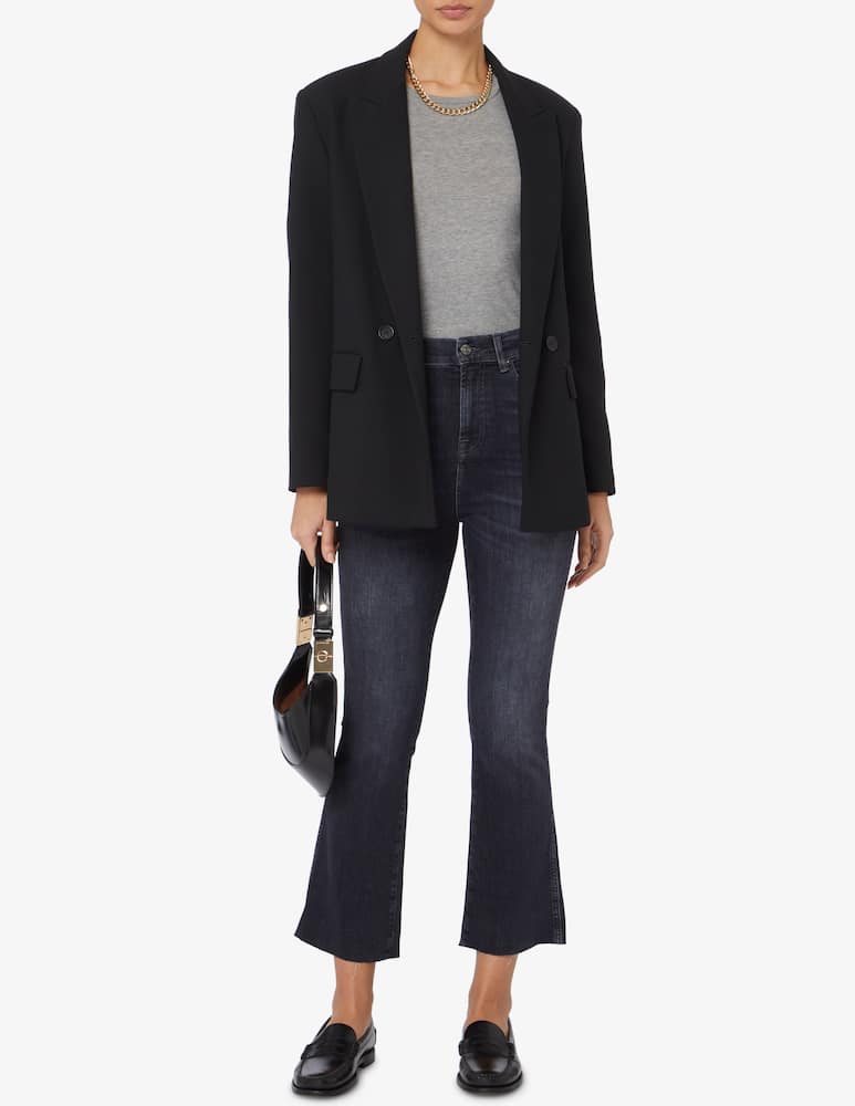 rinascente 7 For All Mankind Slim Kick Illusion high rise jeans