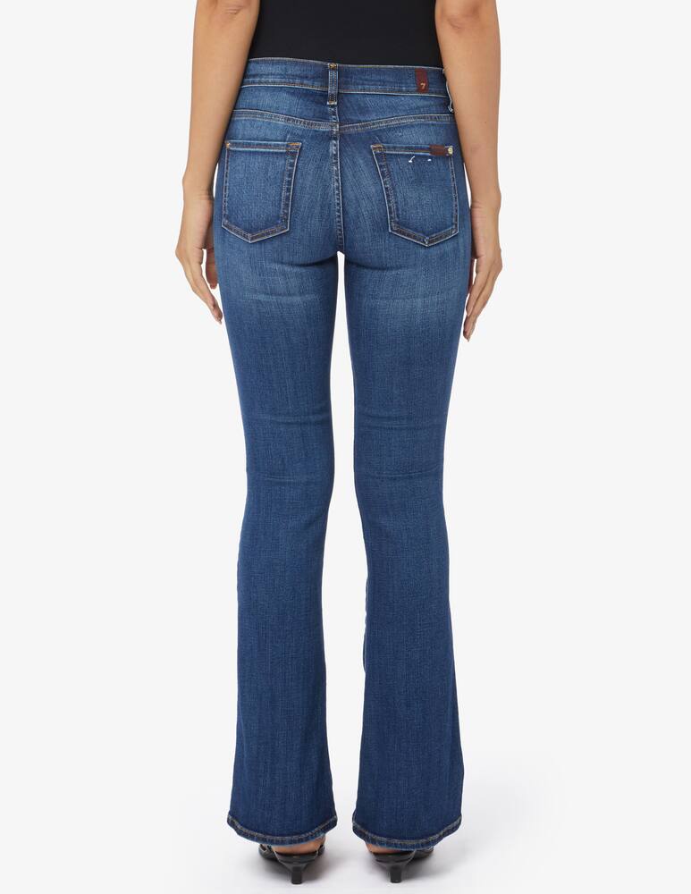 rinascente 7 For All Mankind Bootcut ripped jeans