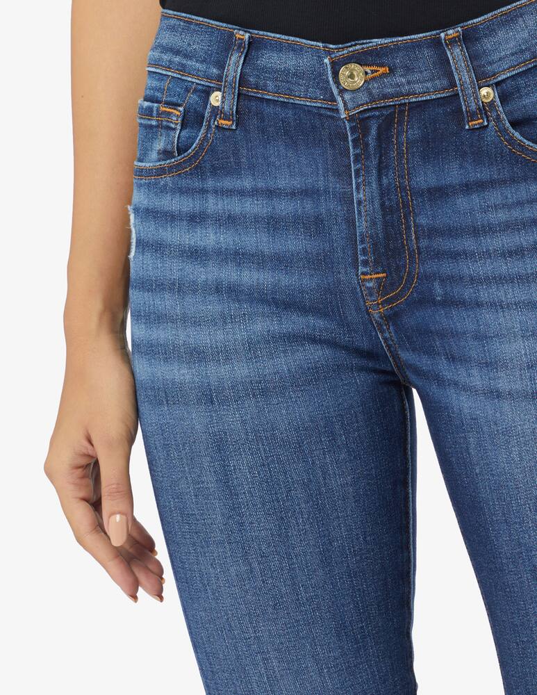 rinascente 7 For All Mankind Bootcut ripped jeans