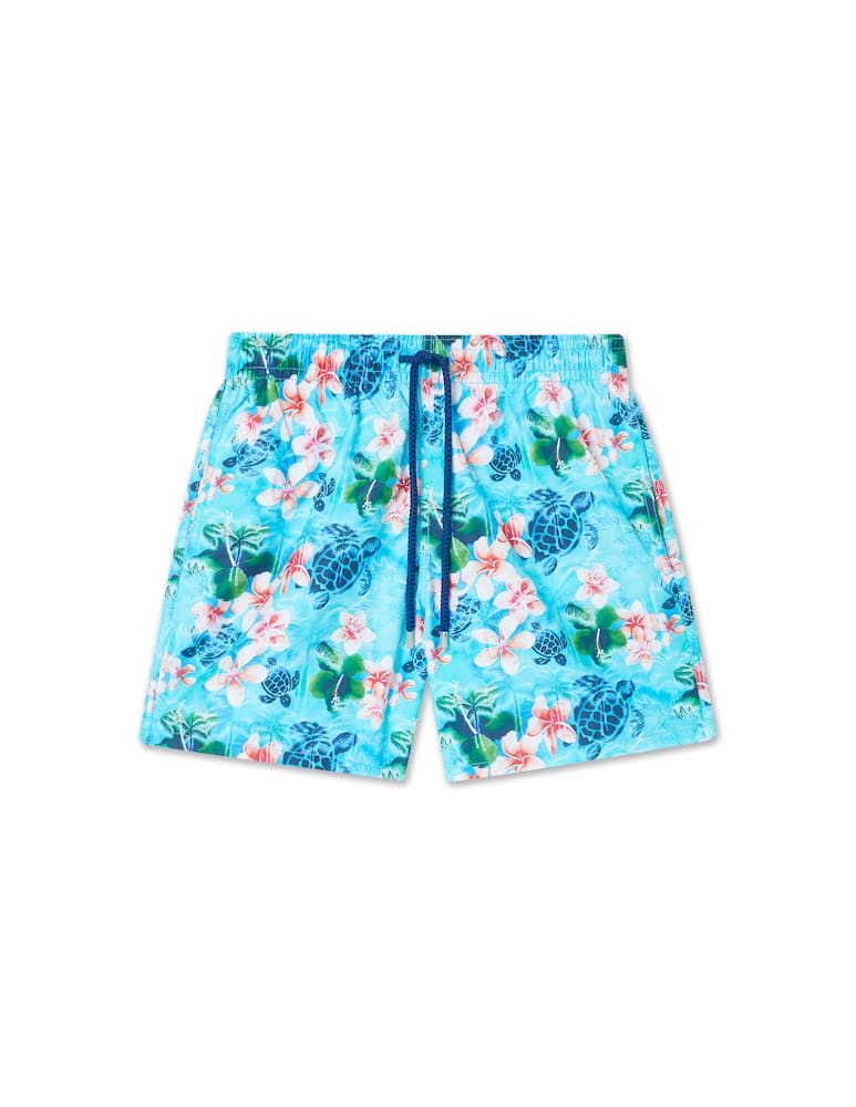 Vilebrequin Costume boxer turtles jungle - blu - immagine 1 Vilebrequin Costume boxer turtles jungle - blu - immagine 1