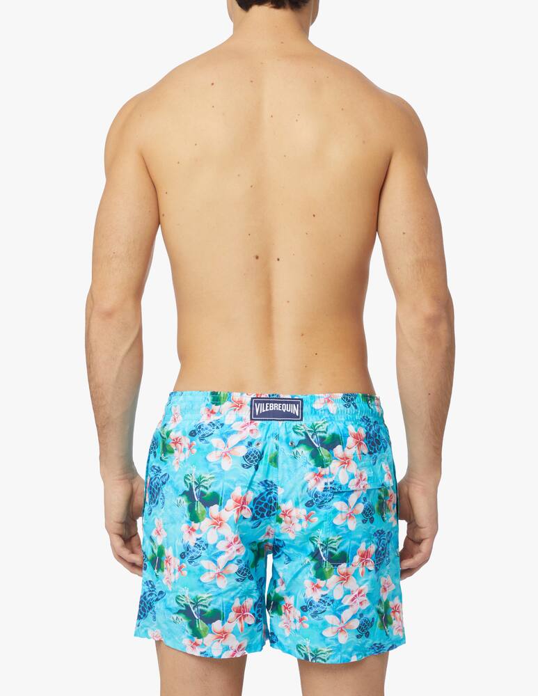 rinascente Vilebrequin Costume boxer turtles jungle - blu