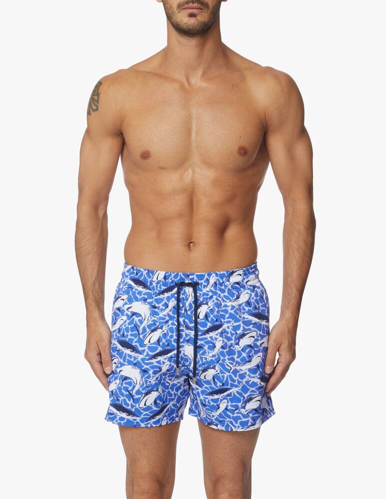 rinascente Vilebrequin Shark swim shorts