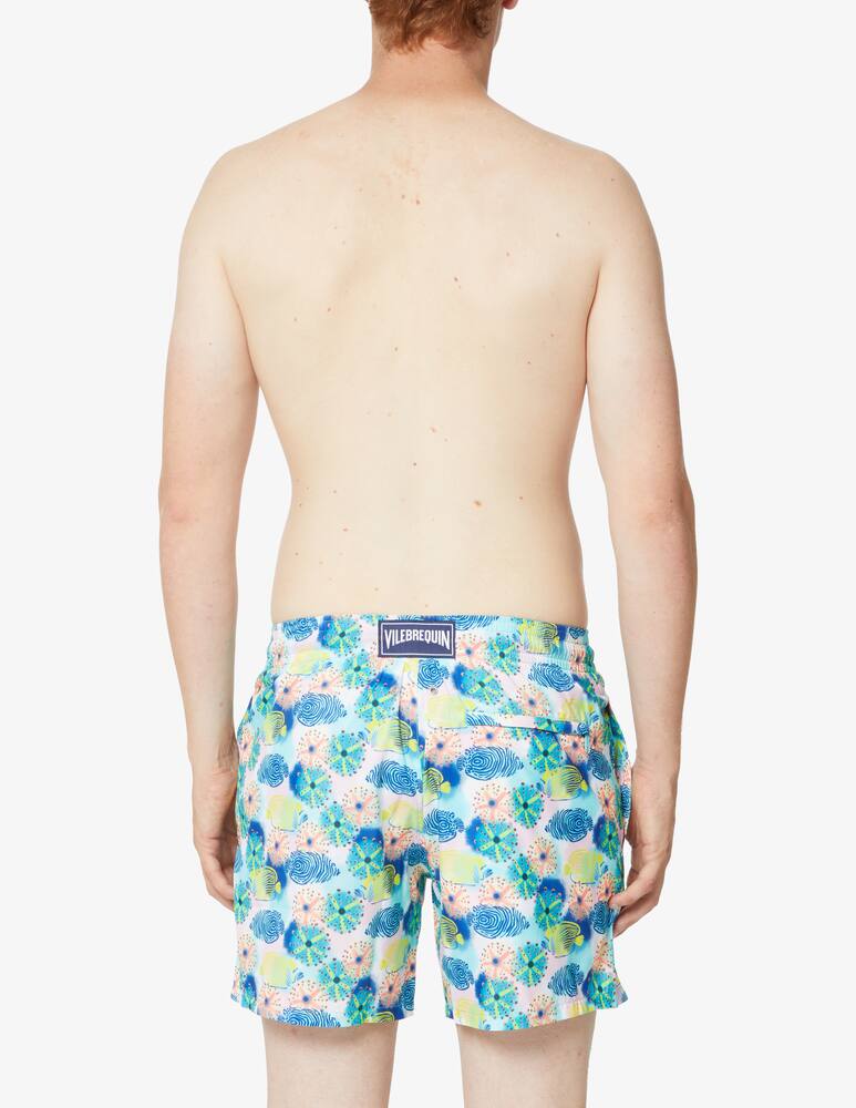 rinascente Vilebrequin Light sea urchin and fish swimshort - Multicolor