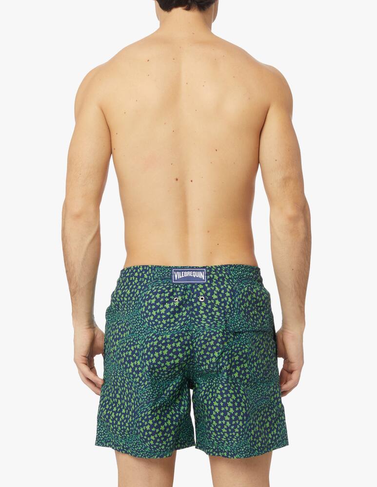 rinascente Vilebrequin Print mana swim short - blue