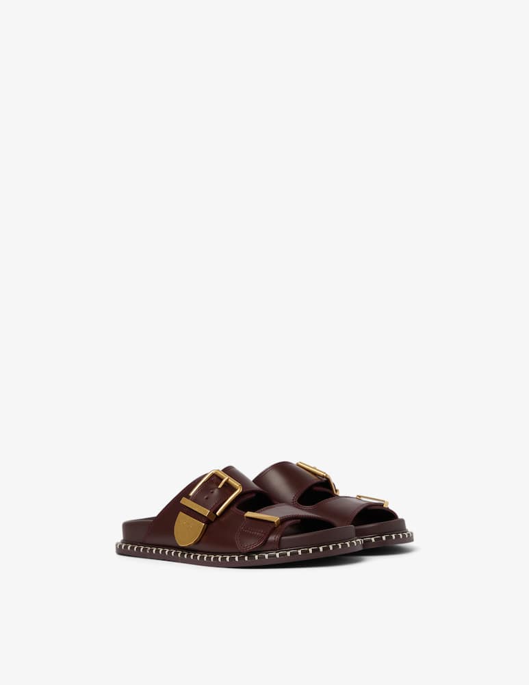 rinascente Chloé Rebecca flat sandals