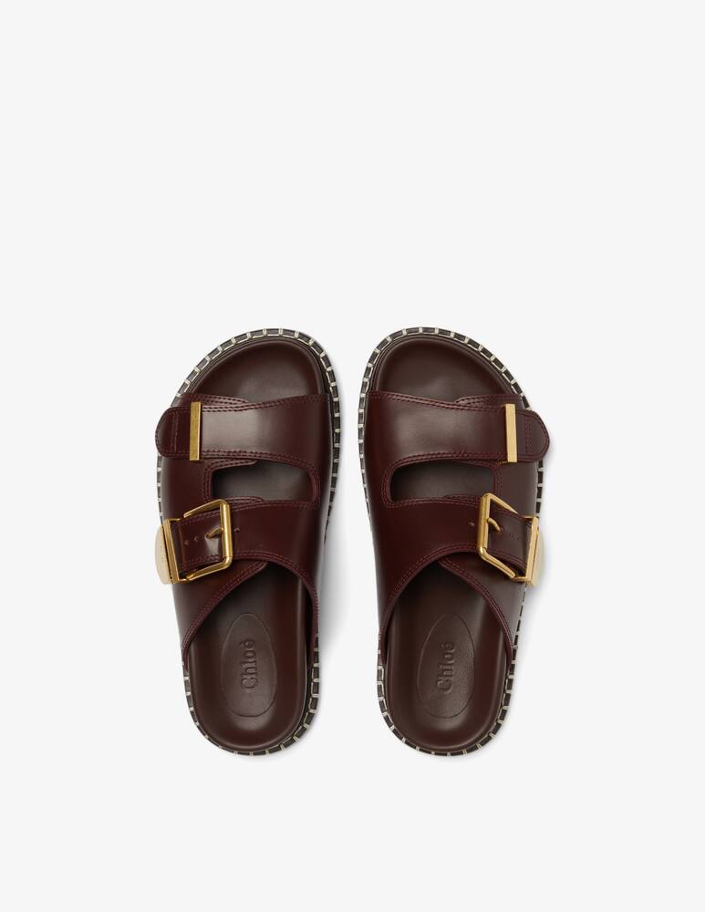 rinascente Chloé Rebecca flat sandals