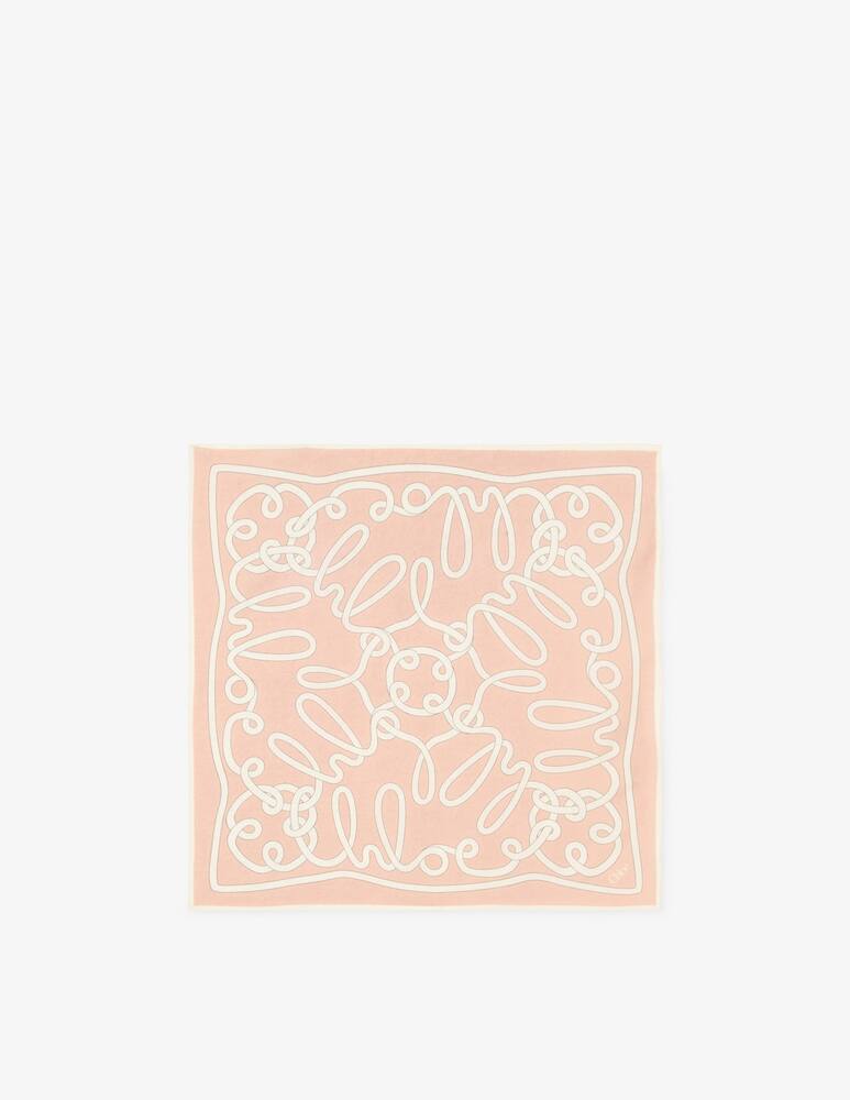 rinascente Chloé Cotton and silk Iconic print foulard