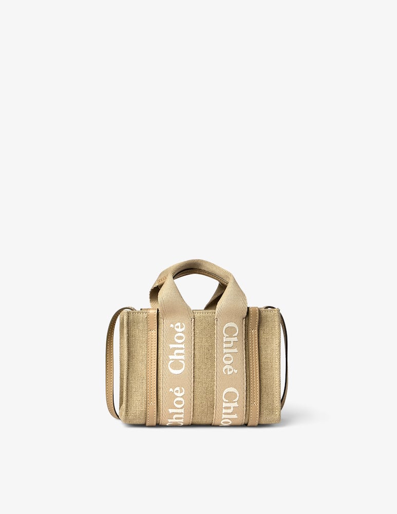 rinascente Chloé Woody mini tote gab