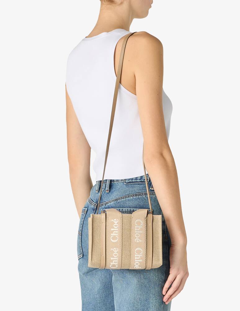 rinascente Chloé Woody mini tote gab