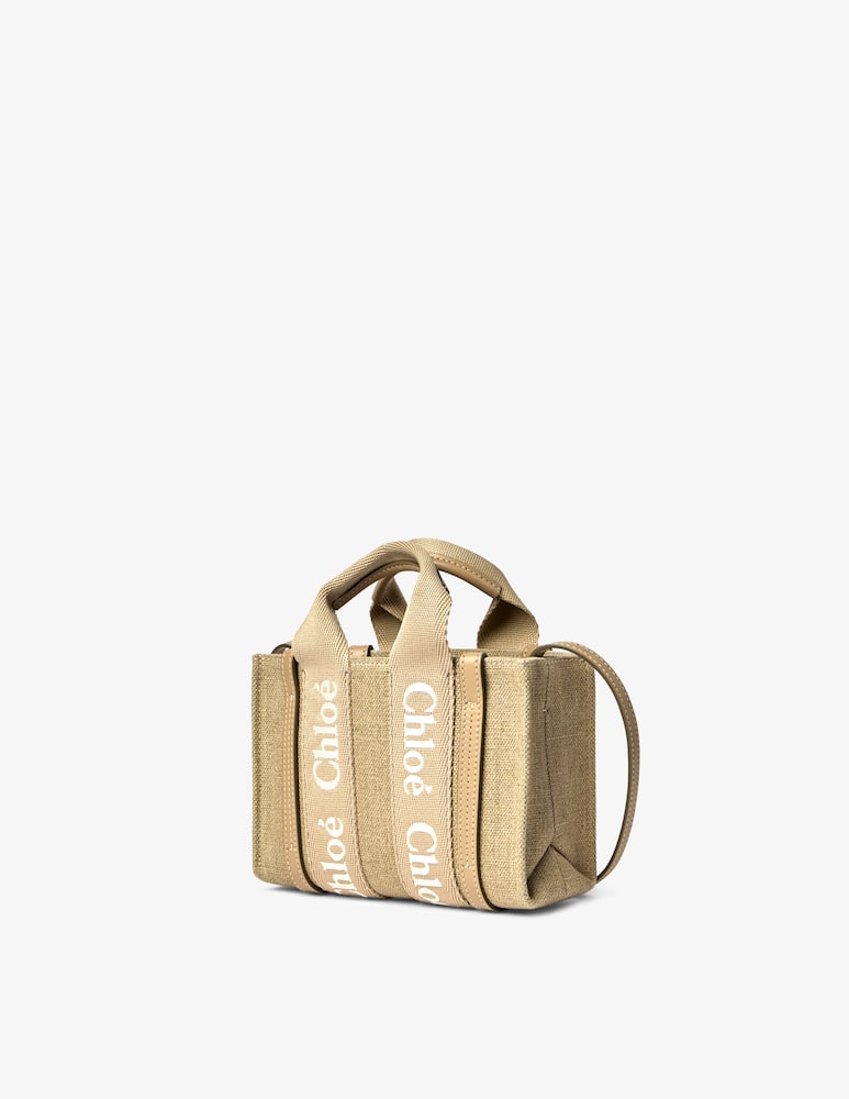 rinascente Chloé Woody mini tote gab