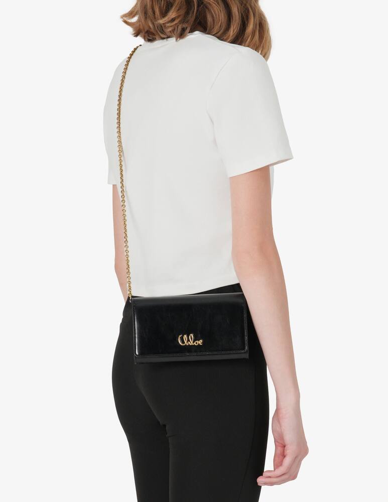 rinascente Chloé Flap chain wallet