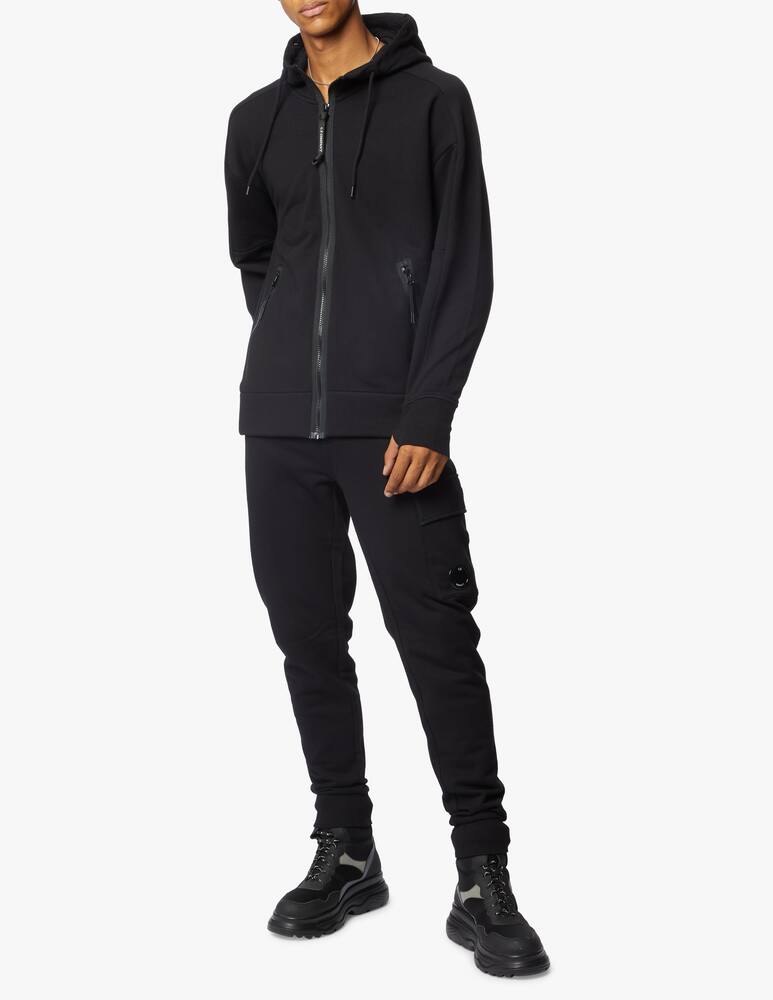 rinascente Cp Company Goggle hooded open zip sweatshirt