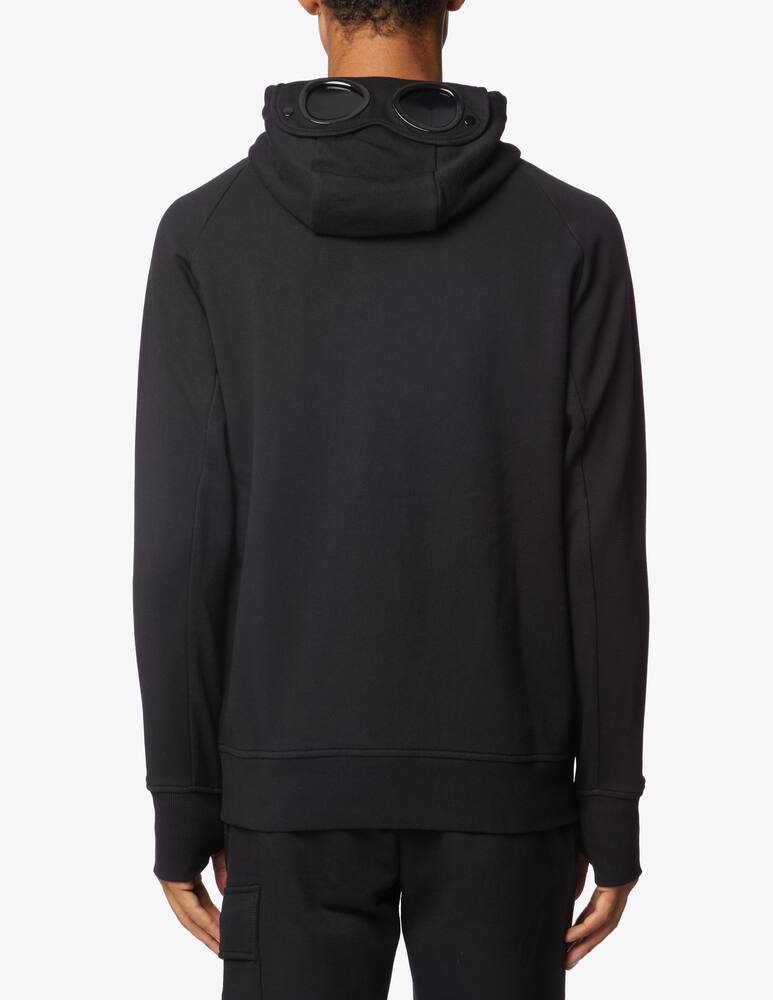 rinascente Cp Company Goggle hooded open zip sweatshirt