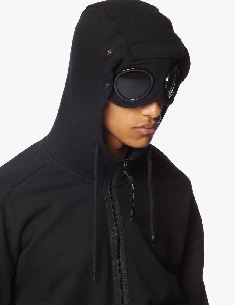 rinascente Cp Company Goggle hooded open zip sweatshirt
