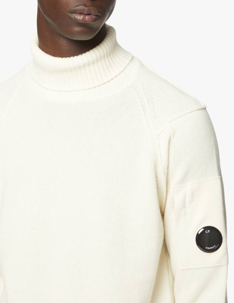 rinascente Cp Company Maglia collo alto a coste in lana