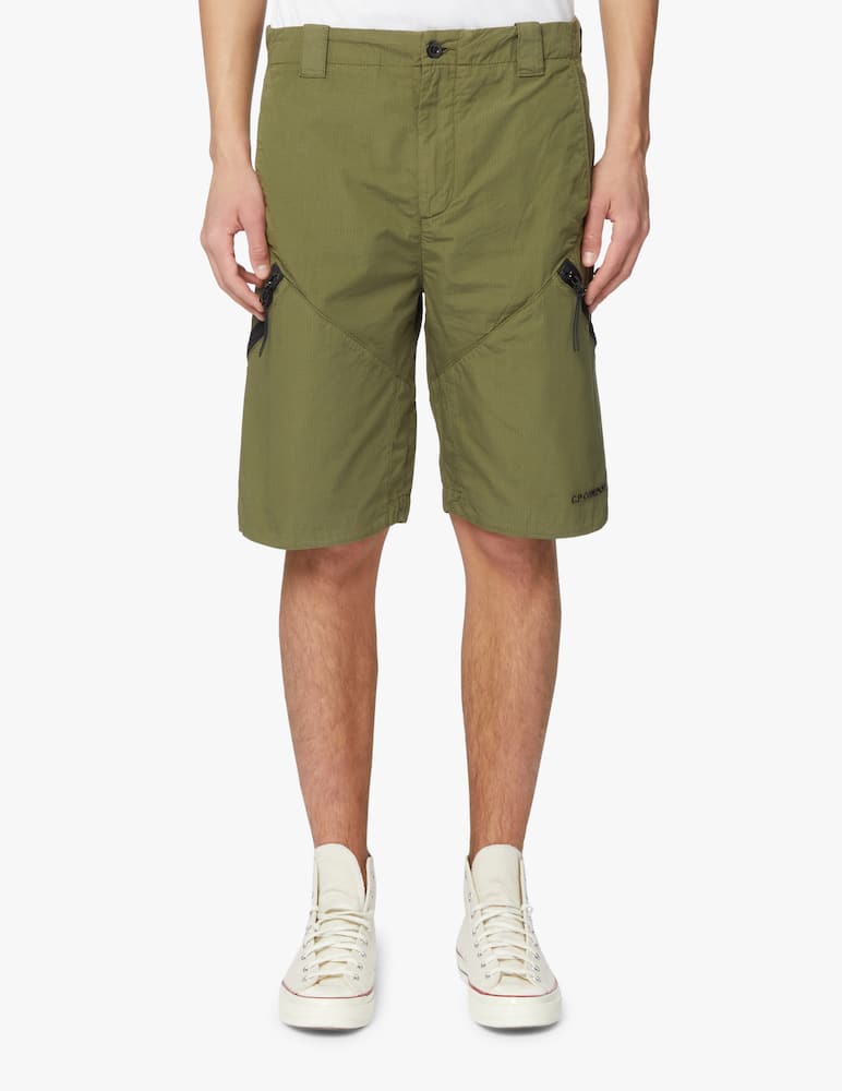Cp Company Zip ripstop short - green - picture 2 Cp Company Zip ripstop short - green - picture 2