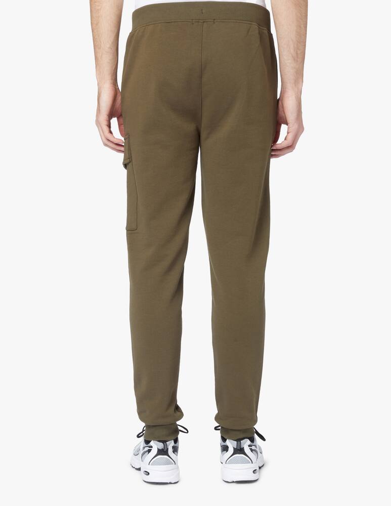 rinascente Cp Company Diagonal fleece cargo sweatpants - olive