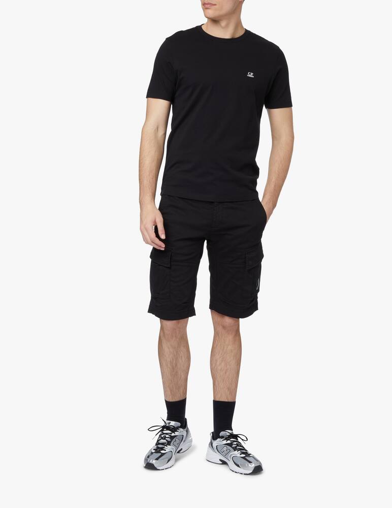 rinascente Cp Company Maglietta manica corta jersey small logo - nero