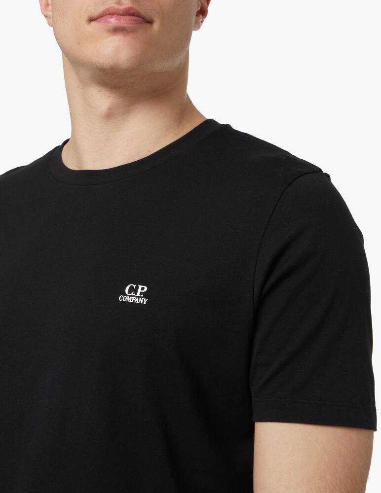 rinascente Cp Company Maglietta manica corta jersey small logo - nero