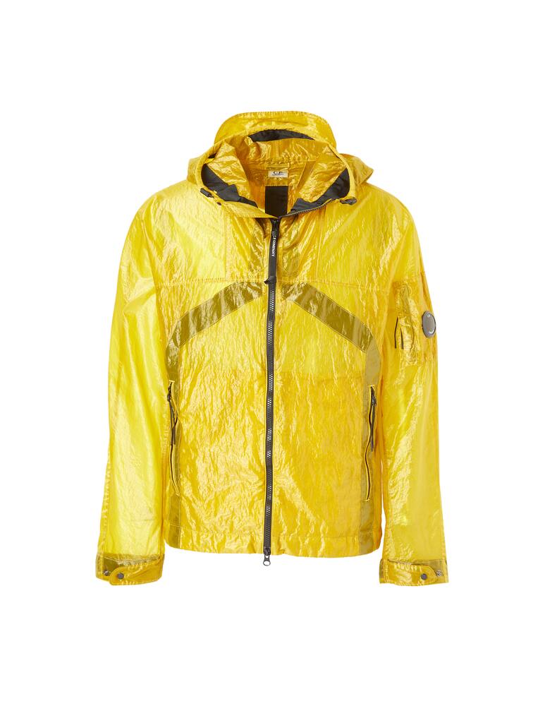 rinascente Cp Company Kan d la mille goggle hooded jacket - yellow