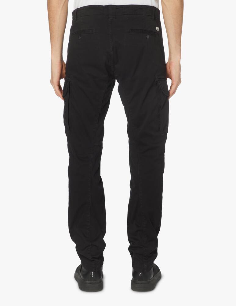 rinascente Cp Company Stretch sateen cargo pants lens - black