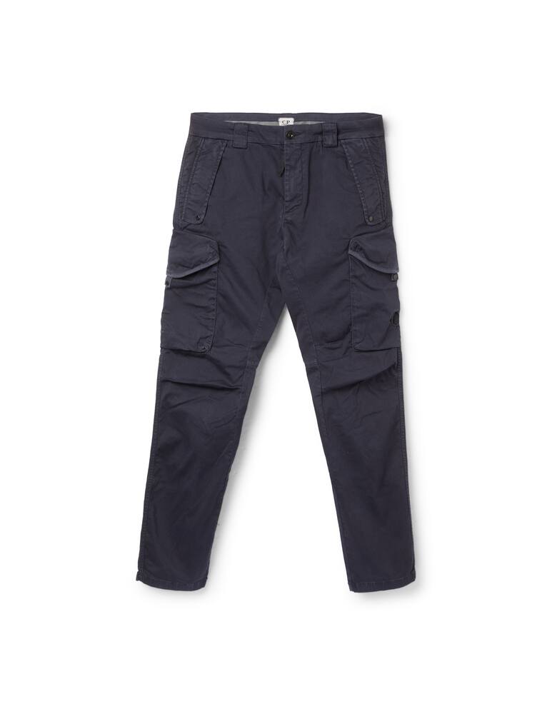 rinascente Cp Company Stretch sateen utility pants lens - blue