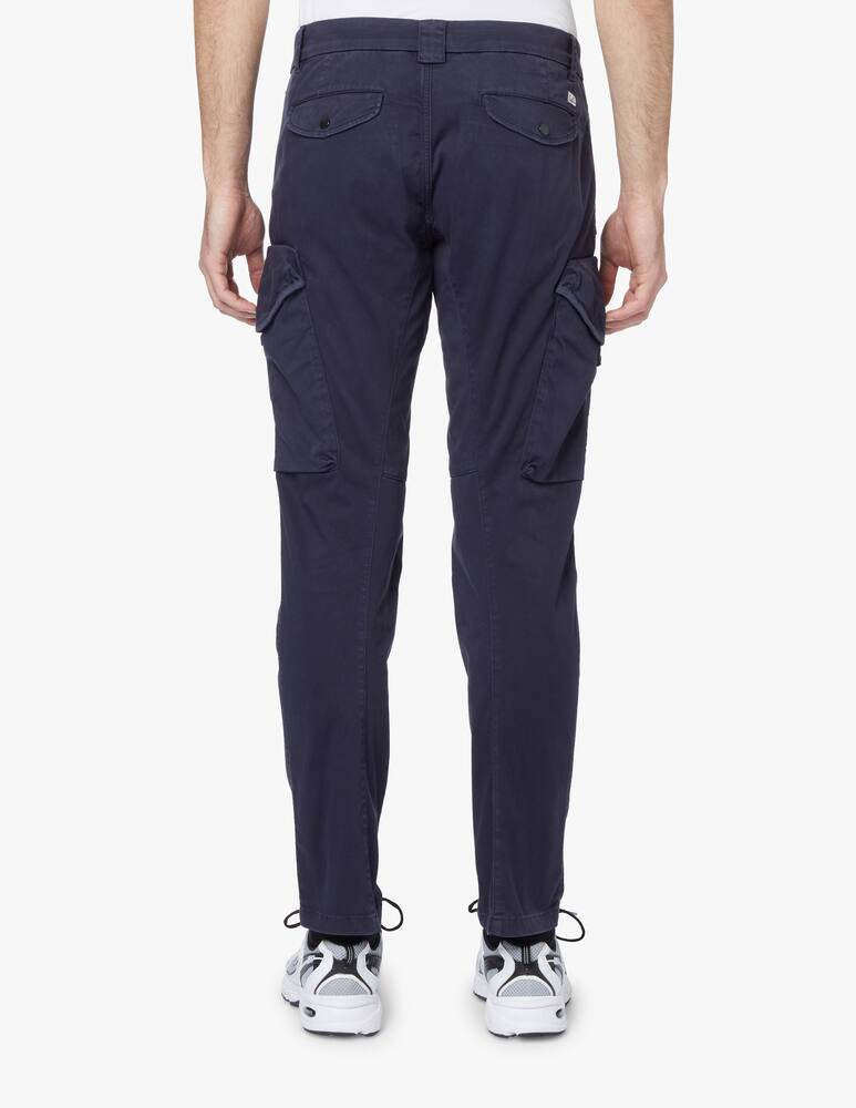 rinascente Cp Company Stretch sateen utility pants lens - blue