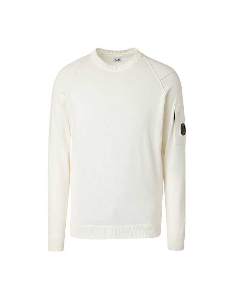 rinascente Cp Company Maglia girocollo sea island lente - bianco
