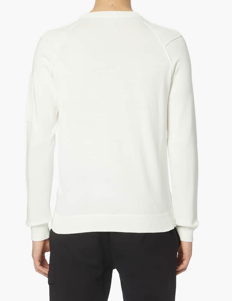 rinascente Cp Company Maglia girocollo sea island lente - bianco