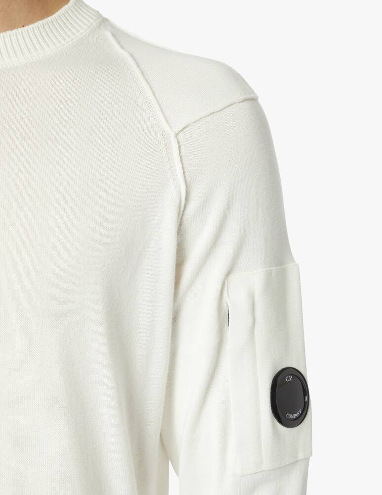 rinascente Cp Company Maglia girocollo sea island lente - bianco