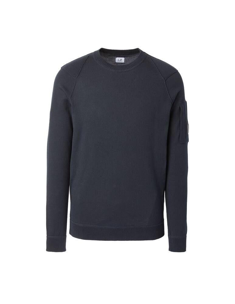 rinascente Cp Company Sea island mixed knit lens - blue