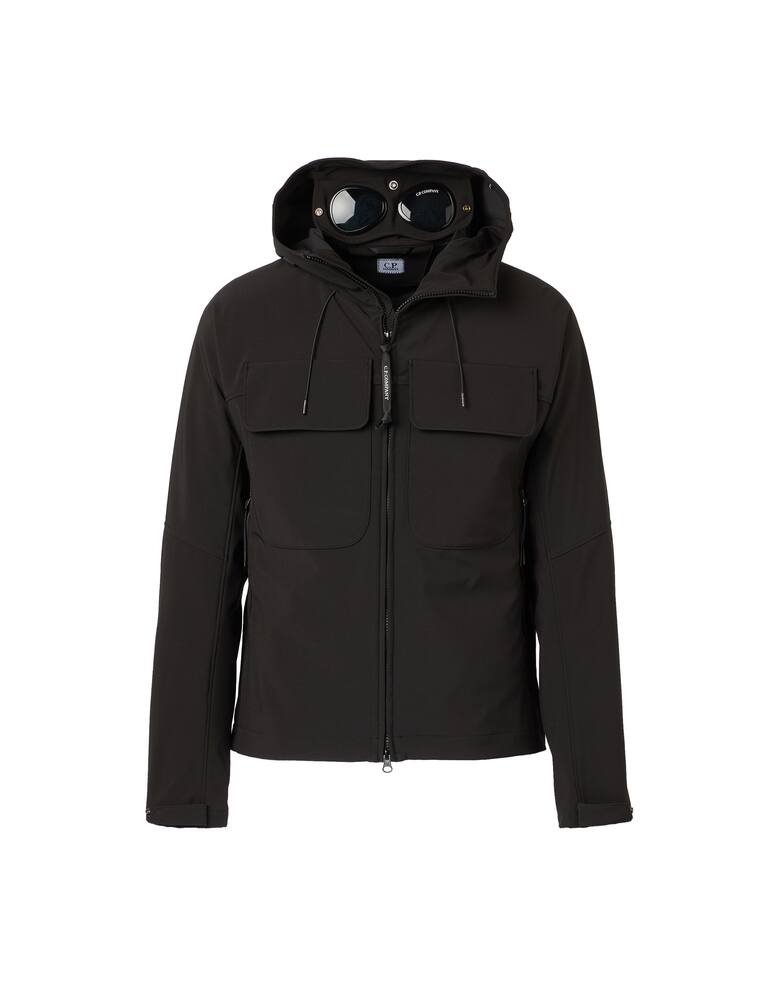 rinascente Cp Company Giacca con cappuccio cp shell-r utility goggle - nero