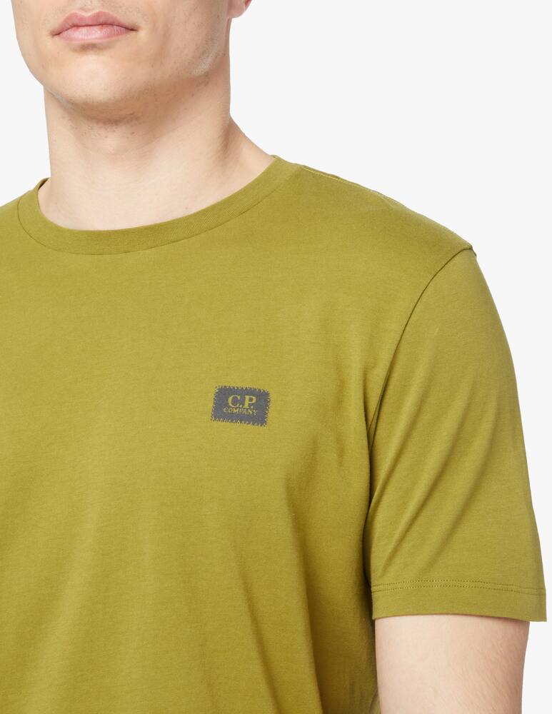 rinascente Cp Company Maglietta manica corta jersey small label - verde