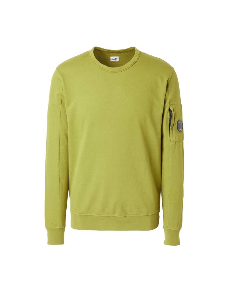 rinascente Cp Company Felpa girocollo leggera con lente - verde