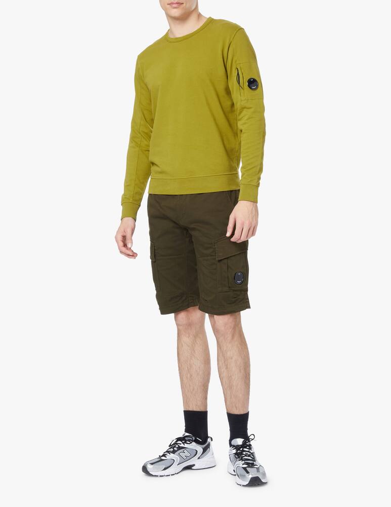 rinascente Cp Company Felpa girocollo leggera con lente - verde